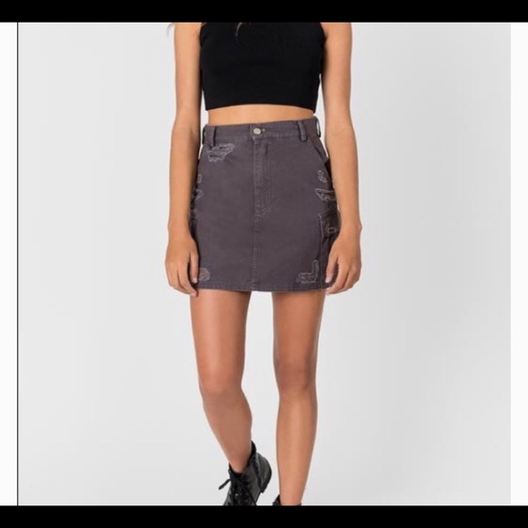 Carmar purple cargo skirt - Picture 1 of 2